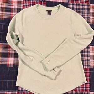 Eddie Bauer Mint Long Sleeve Thermal tee